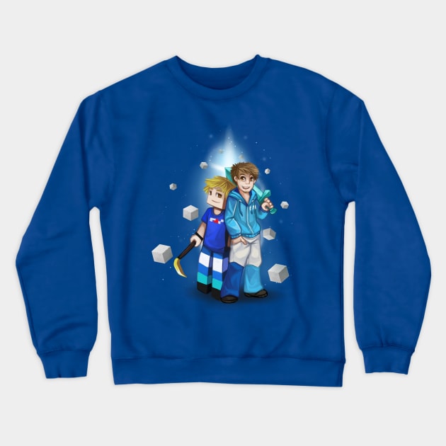 Inception - Team Up! Crewneck Sweatshirt by FrediSaalAnimations